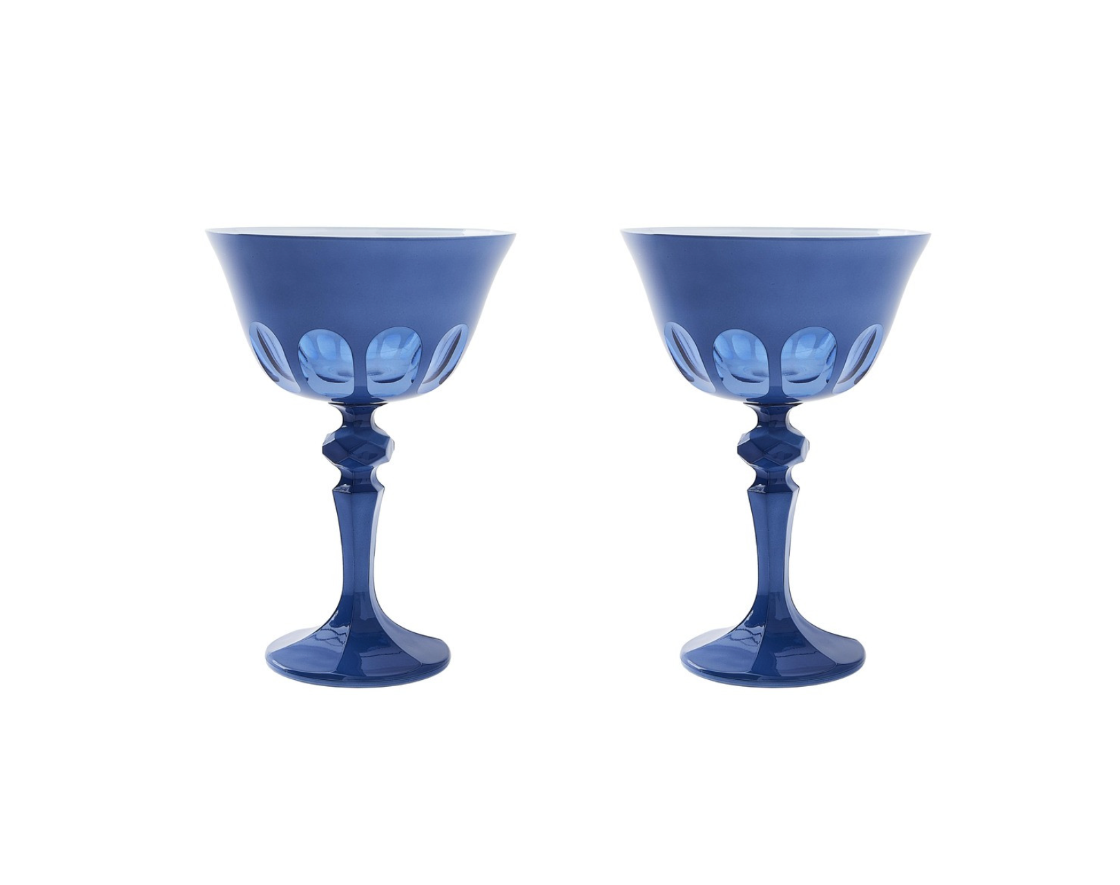 Rialto Glass Coupe: Creme - Thumbnail 3
